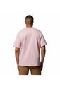 Camiseta Hombre Columbia CSC HEAVYWEIGHT LOGO Rosa Columbia de Columbia