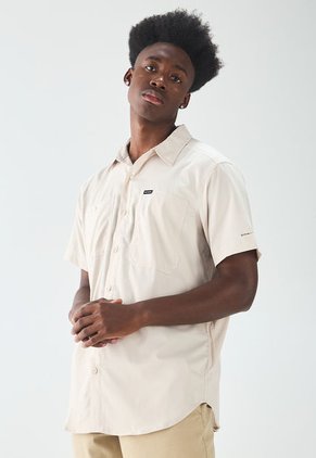 Camisa Beige Columbia Silver Ridge Utility