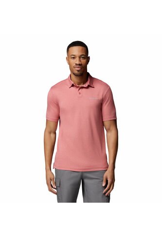 Camiseta Hombre Columbia ECHO PASSAGE SS CREW Rojo Columbia Columbia