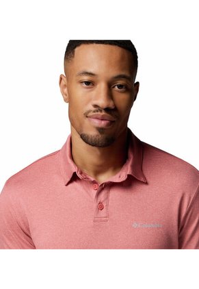 Camiseta Hombre Columbia ECHO PASSAGE SS CREW Rojo Columbia