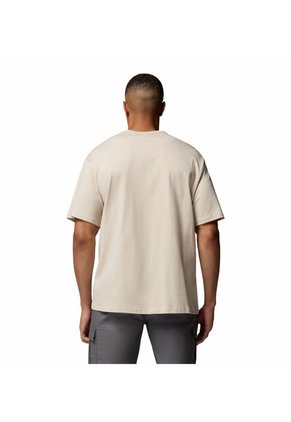 Camiseta Hombre Columbia CSC HEAVYWEIGHT LOGO Beige Columbia