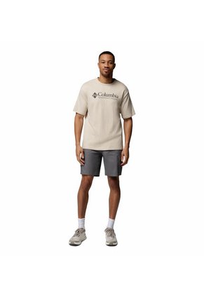 Camiseta Hombre Columbia CSC HEAVYWEIGHT LOGO Beige Columbia