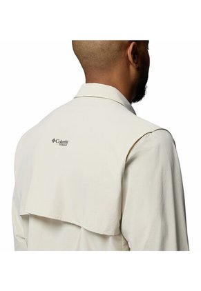 Camisa Hombre Columbia SILVER RIDGE ELIT LS Beige Columbia