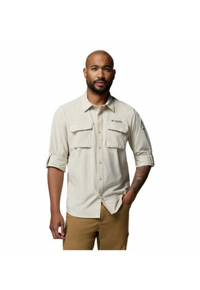 Camisa Hombre Columbia SILVER RIDGE ELIT LS Beige Columbia