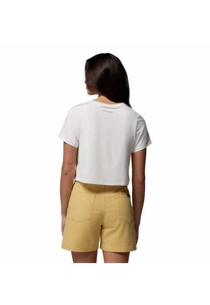 Camiseta Mujer Columbia PARSONS POINT SS T Blanco Columbia