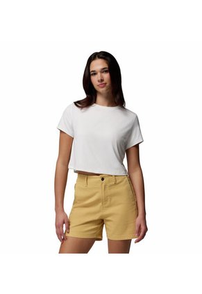 Camiseta Mujer Columbia PARSONS POINT SS T Blanco Columbia