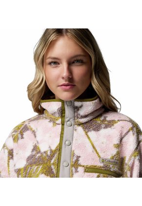 Buzo Mujer Columbia HELVETIA SNAP FLEECE Rosa Columbia