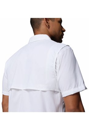 Camisa Hombre Columbia SILVER RIDGE II SS Blanco Columbia