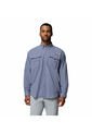 Camisa Hombre Columbia BAHAMA II L/S SHIRT Morado Columbia de Columbia