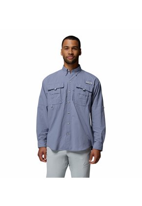 Camisa Hombre Columbia BAHAMA II L/S SHIRT Morado Columbia