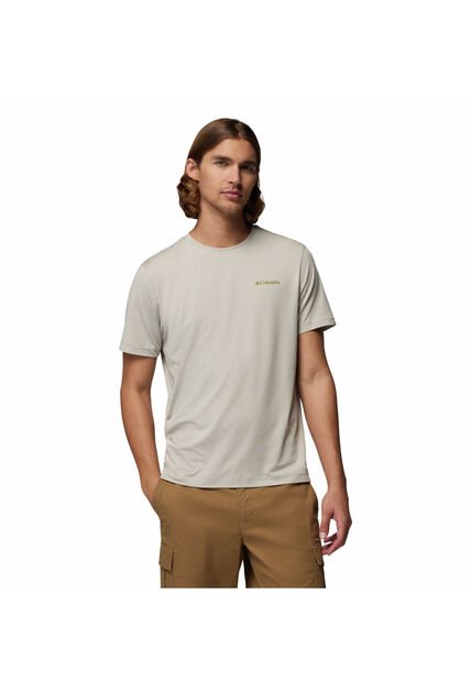 Camiseta Hombre Columbia PARSONS POINT S BACK Beige Columbia