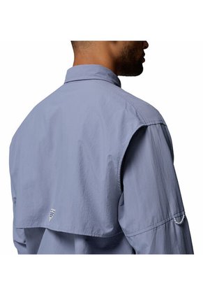 Camisa Hombre Columbia BAHAMA II L/S SHIRT Morado Columbia
