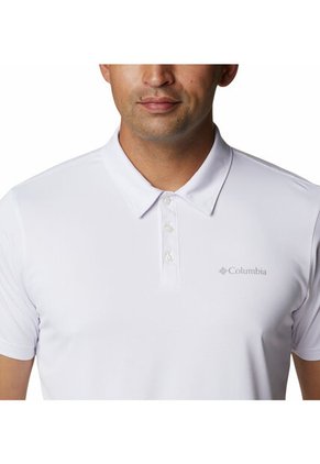 Camisa Polo Hombre Columbia COLUMBIA HIKE POLO Blanco Columbia
