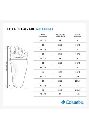 Zapatos Hatana Breathe Outdoor Hombre COLUMBIA ROJO 1982291-FPE Columbia