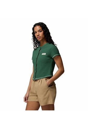 Camiseta Mujer Columbia ACKER ROCK KNIT SHOR Verde Columbia