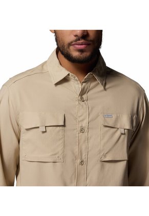 Camisa Hombre Columbia SILVER RIDGE UTILITY Beige Columbia