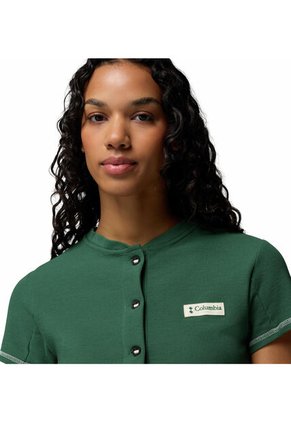 Camiseta Mujer Columbia ACKER ROCK KNIT SHOR Verde Columbia