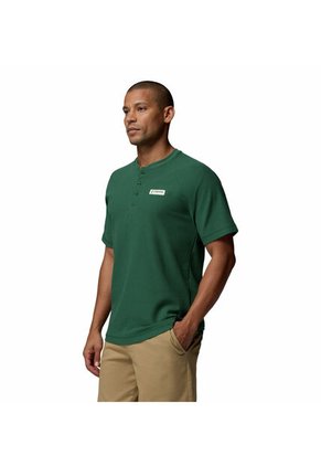 Camiseta Hombre Columbia ACKER ROCK KNIT SHOR Verde Columbia