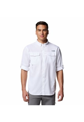 Camisa Hombre Columbia BLOOD AND GUTS V LS Blanco Columbia Columbia