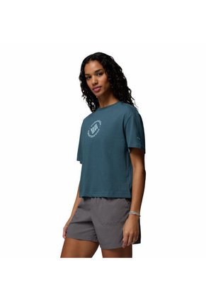 Camiseta Mujer Columbia ROLLING BEND GRAPHIC Azul Columbia