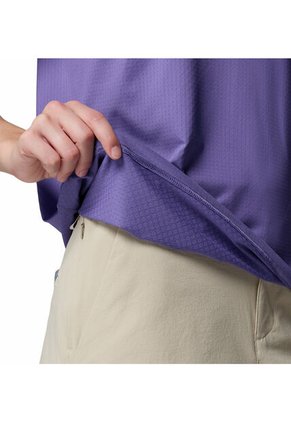 Camiseta Mujer Columbia WILD SPRINGS SS Morado Columbia