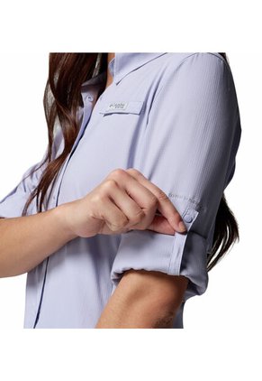 Camisa Mujer Columbia TAMIAMI II LS SHIRT Morado Columbia