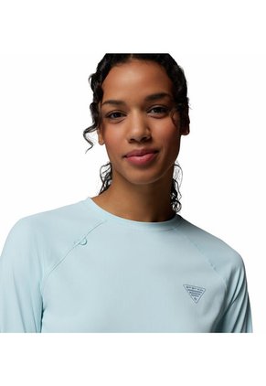 Camiseta Mujer Columbia WILD CAST SUN SHIRT Negro Columbia