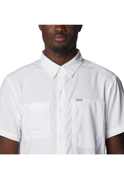 Camisa Blanco HOMBRE SILVER RIDGE UTILITY 2030721-P06 Columbia