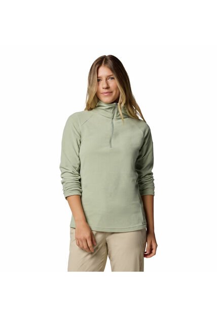 Buzo Mujer Columbia GLACIAL IV 1/2 ZIP Crema Columbia