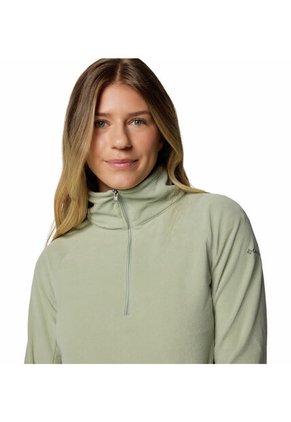 Buzo Mujer Columbia GLACIAL IV 1/2 ZIP Crema Columbia