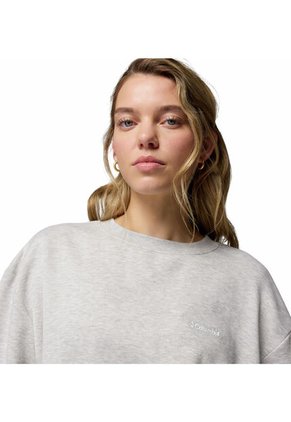 Buzo Mujer Columbia ALDERMORE CREW Gris Columbia