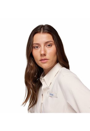 Camisa Mujer Columbia TAMIAMI II LS SHIRT Beige Columbia