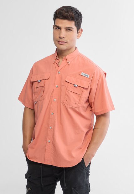 Camisa Naranja Columbia Bahama II