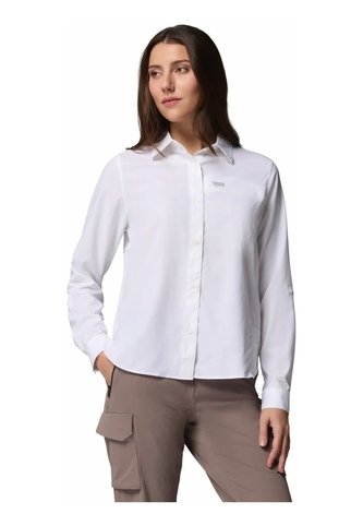 Camisa Mujer Columbia SILVER RIDGE UTILITY Blanco Columbia Columbia