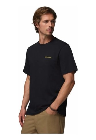 Camiseta Hombre Columbia CSC LOGO BACK TEE Negro Columbia Columbia