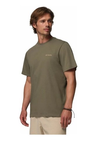 Camiseta Hombre Columbia CSC LOGO BACK TEE Verde Columbia Columbia