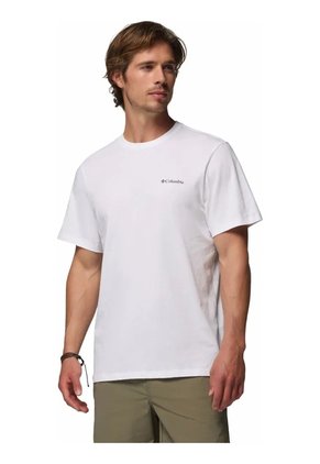 Camiseta Hombre Columbia CSC LOGO BACK TEE Blanco Columbia