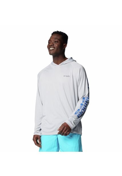 Camiseta Hombre Columbia TERMINAL TACKLE HOOD Negro Columbia