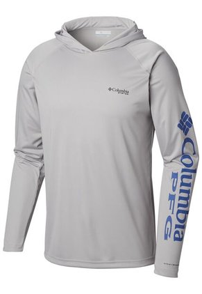 Camiseta Hombre Columbia TERMINAL TACKLE HOOD Negro Columbia
