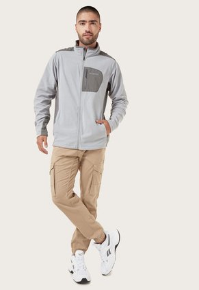 Buzo Gris Columbia Klamath Range Full Zip