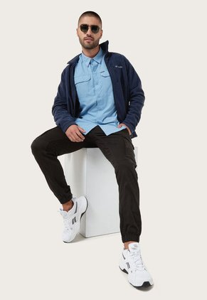 Camisa Celeste Columbia Silver Ridge 2.0