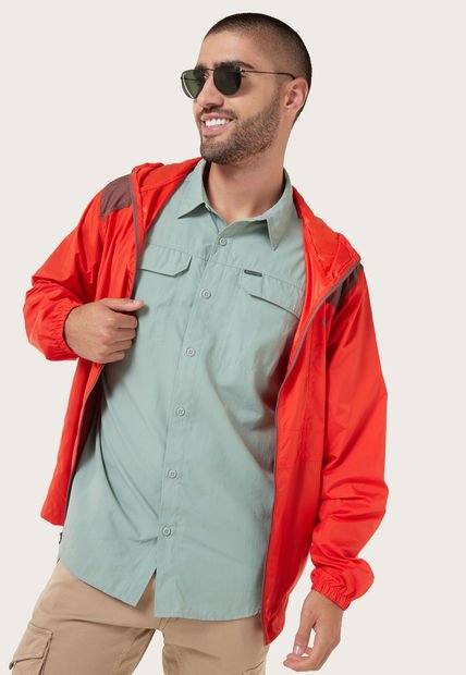 Camisa Verde Claro Columbia Silver Ridge 2.0