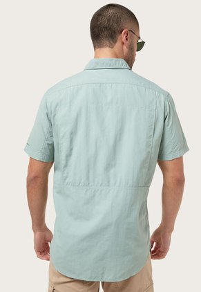 Camisa Verde Claro Columbia Silver Ridge 2.0
