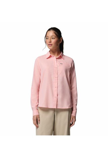 Camisa Mujer COLUMBIA SILVER RIDGE UTILITY Rosado Columbia