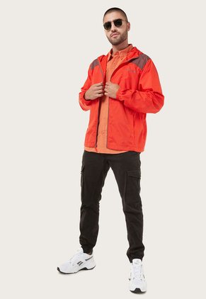 Chaqueta Rompevientos Rojo-Marrón Columbia Flashback