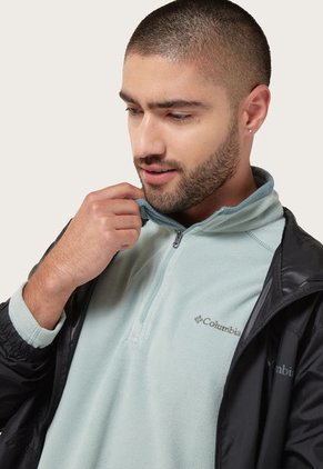 Buzo Verde Claro Columbia Klamath Range Half Zip