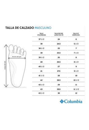 Zapatos Flow Centre Outdoor Hombre VERDE 1927821-VJY Columbia