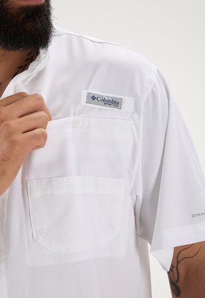Camisa Blanco Columbia Tamiami Ii Ss