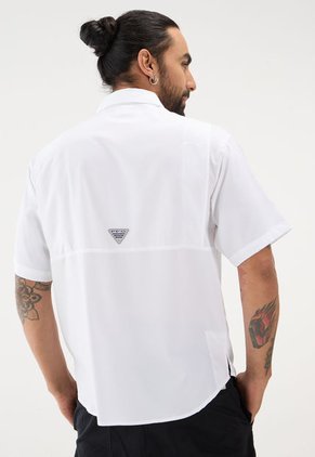Camisa Blanco Columbia Tamiami Ii Ss