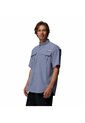 Camisa Hombre Columbia BAHAMA II S/S SHIRT Morado Columbia de Columbia